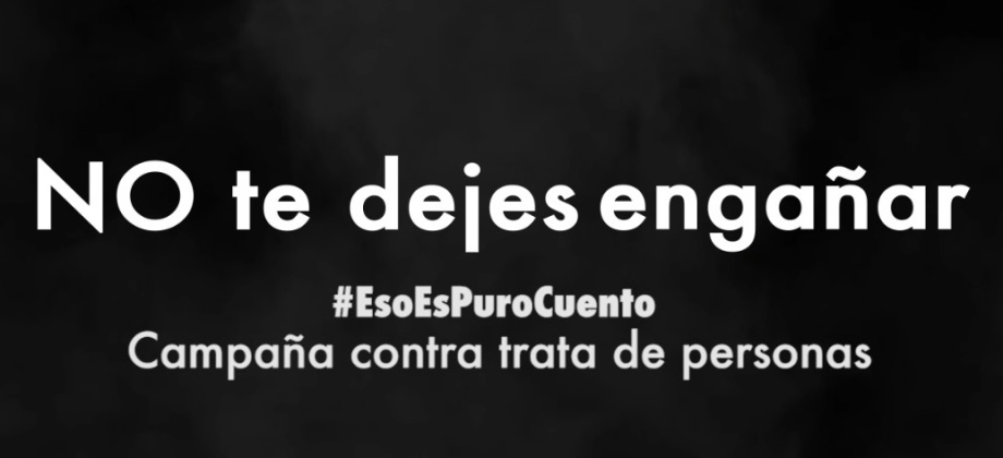 #EsoEsPuroCuento: campaña contra trata de personas