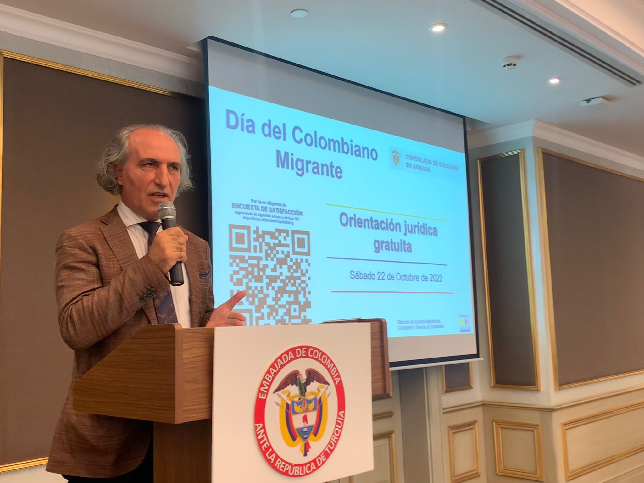 Celebración del Día del Colombiano Migrante en Estambul