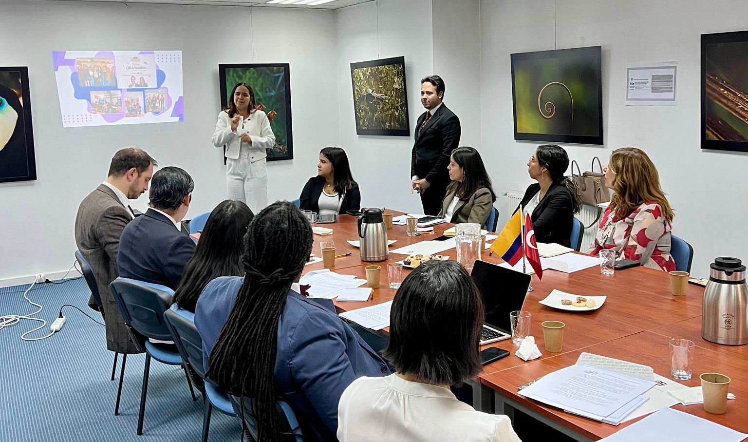 Reunión de los cónsules de América Latina y el Caribe en Ankara.