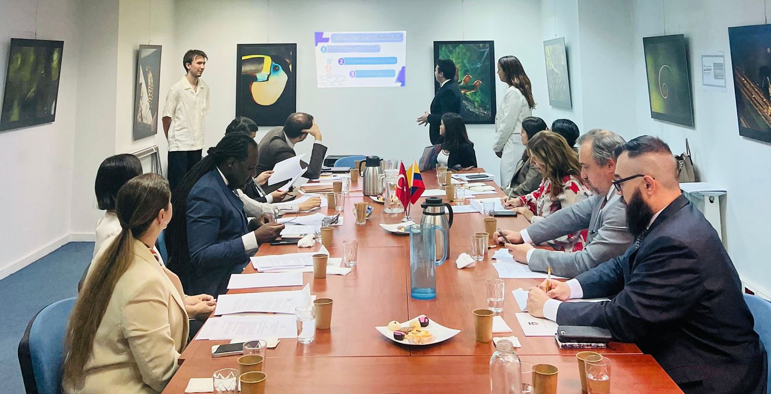 Reunión de los cónsules de América Latina y el Caribe en Ankara.