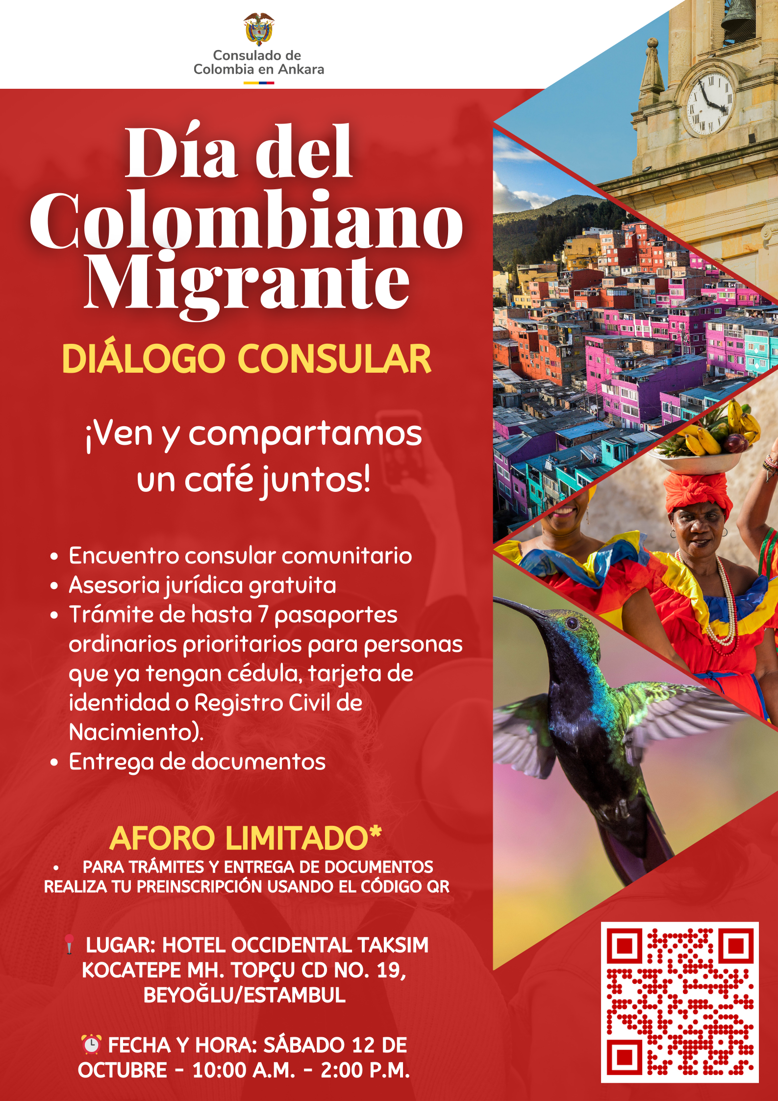 Invitación Día del Colombiano Migrante