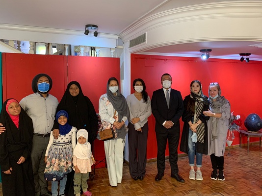En imágenes jornada de Consulado Móvil en Teherán donde se realizaron registros civiles, cédulas de ciudadanía, tarjetas de identidad y pasaportes, entre otros