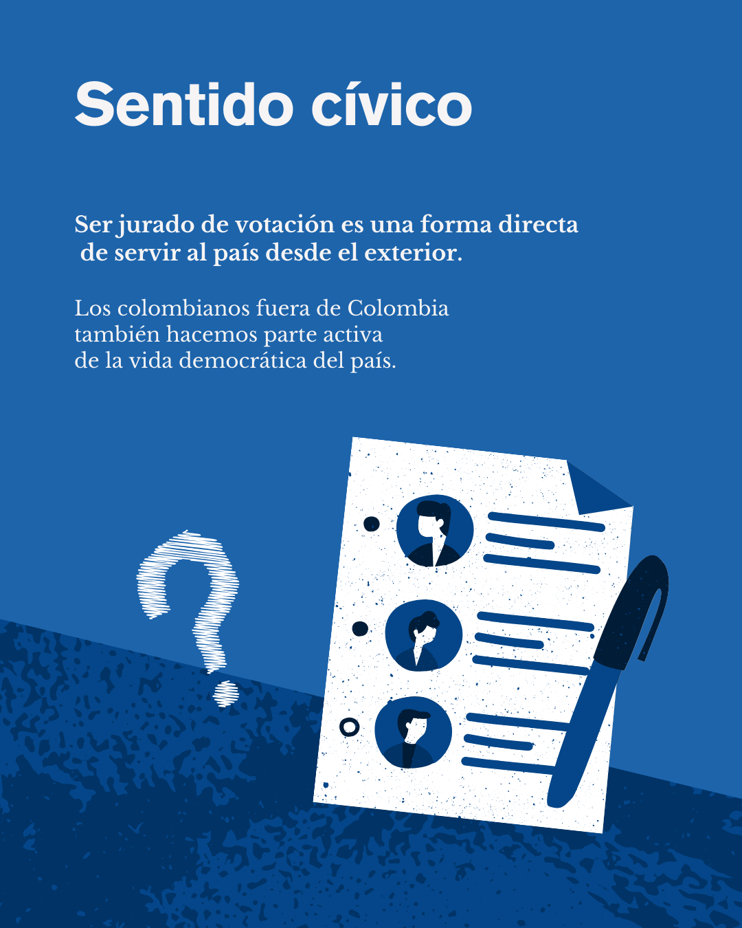 Consulado de Colombia en Ankara invita a los connacionales a participar como jurados de votación para 2026