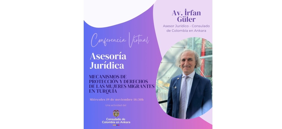 Conferencia Virtual sobre Mecanismos de Protección y Derechos de las Mujeres Migrantes en Türkiye
