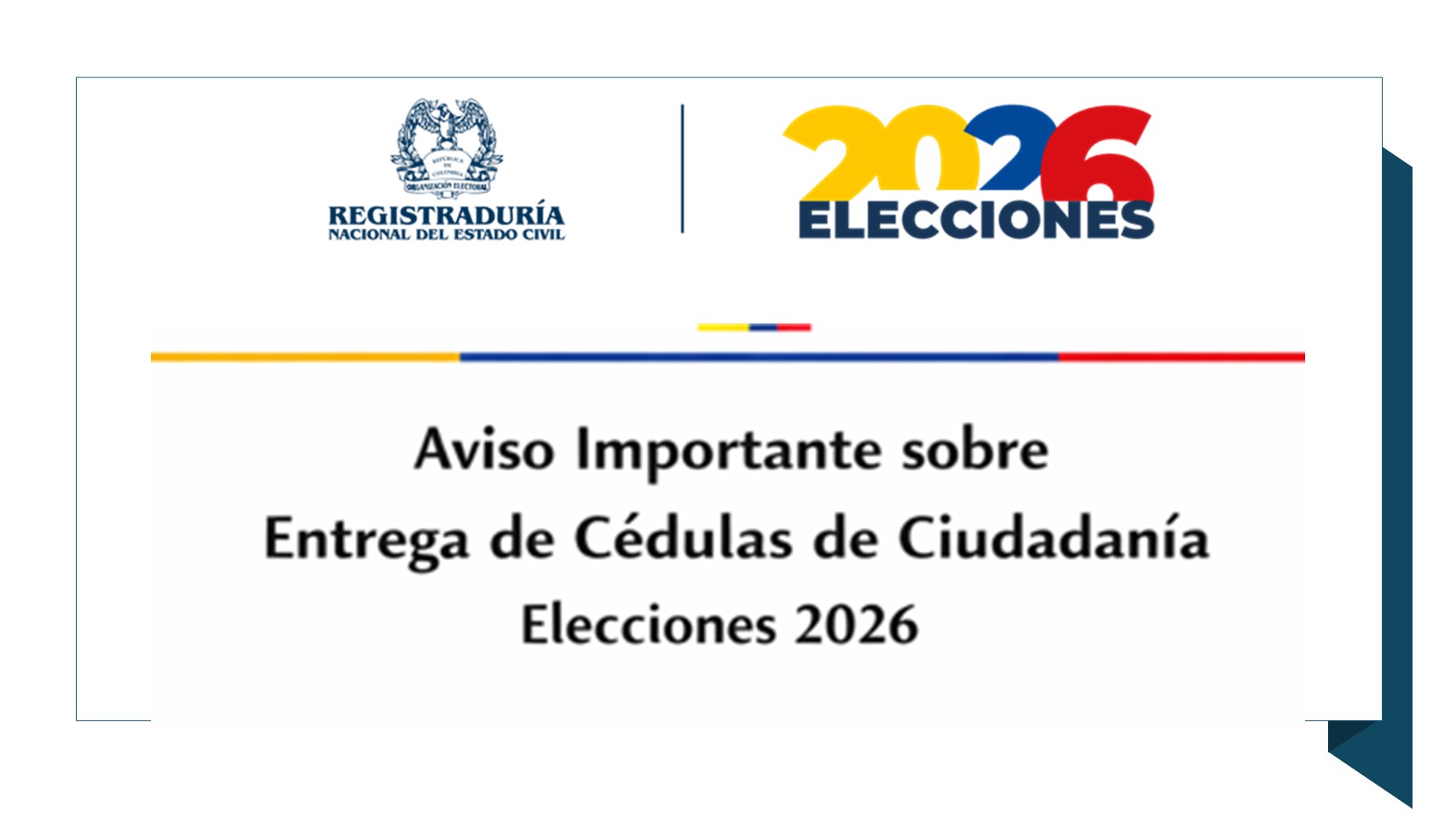 Suspensión temporal de entrega de cédulas de ciudadanía en el Consulado de Colombia en Ankara