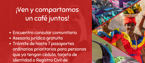 Celebra el Día del Migrante Colombiano con un diálogo consular este sábado 12 de octubre de 2024